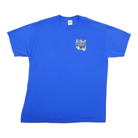 2016 8 Ball Memorial Dice Run T Shirt Size XL Motorcycle Rally Ride Chopper Hog - Picture 4 of 11